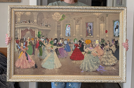 Halloween Ballroom Print